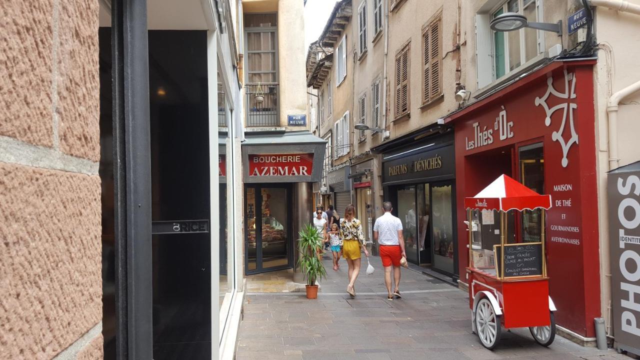 La Maison Bleue, Un Emplacement De Choix A โรเดซ ภายนอก รูปภาพ